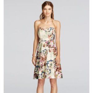 David's Bridal Floral Dress, Sz 8